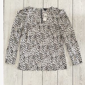 Ann Taylor animal print top